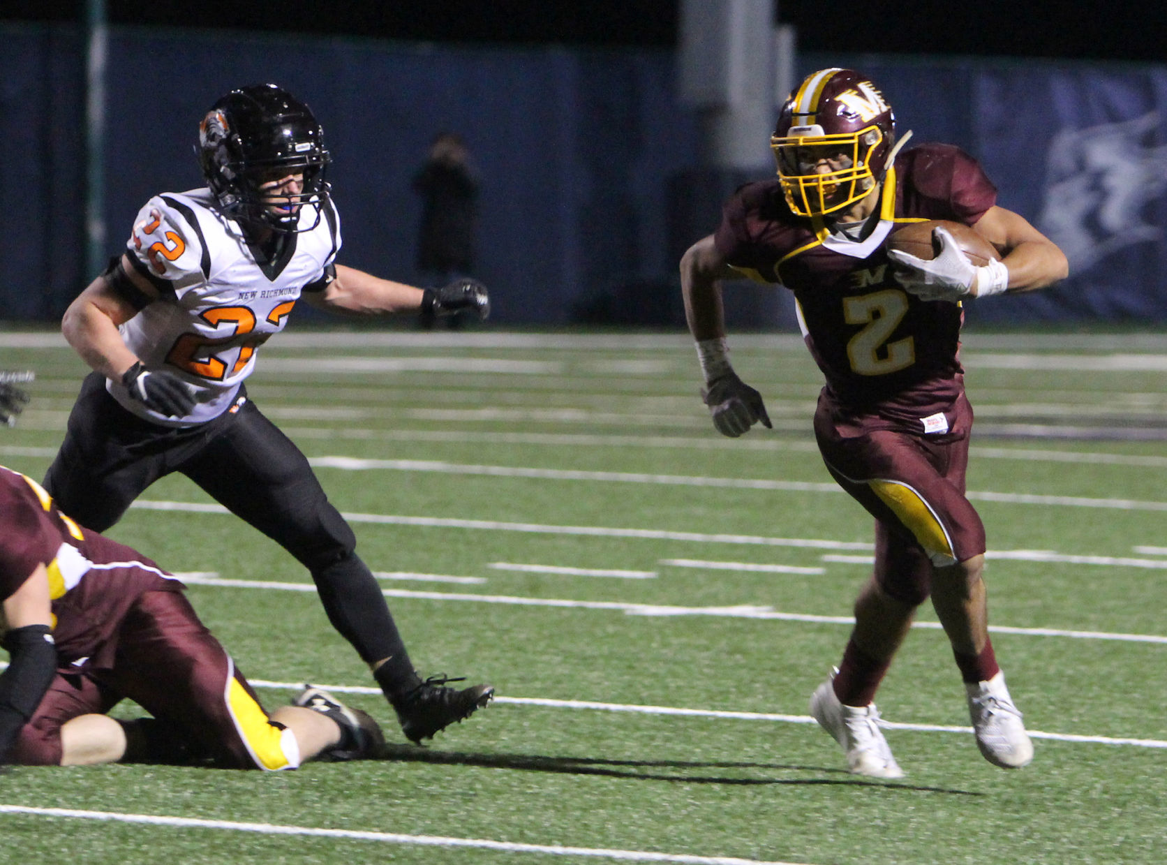 New Richmond at Menomonie football 11-1-19